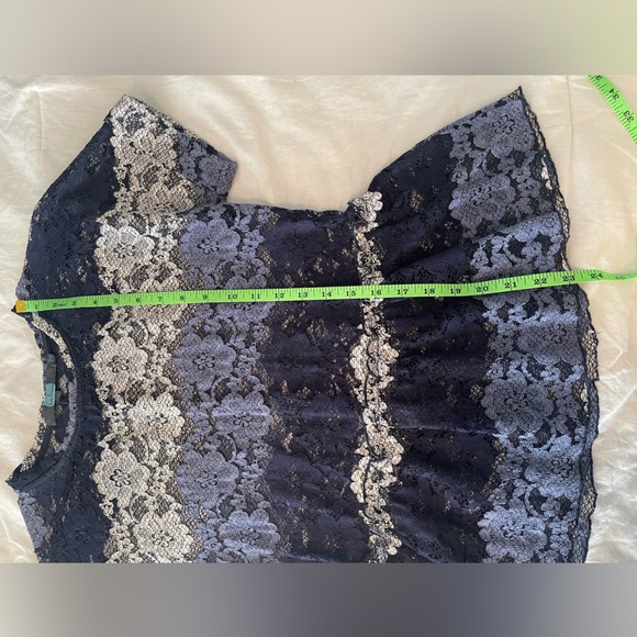Anthro Lace Peplum Top - Picture 5 of 7
